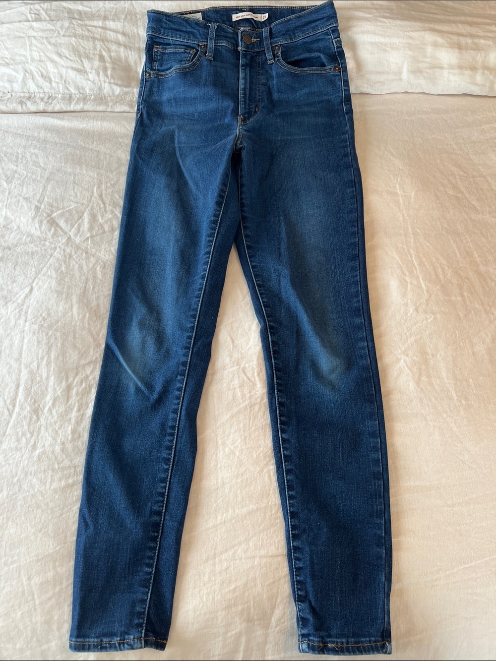 Levi's Women's Dark Blue Skinny Jeans
